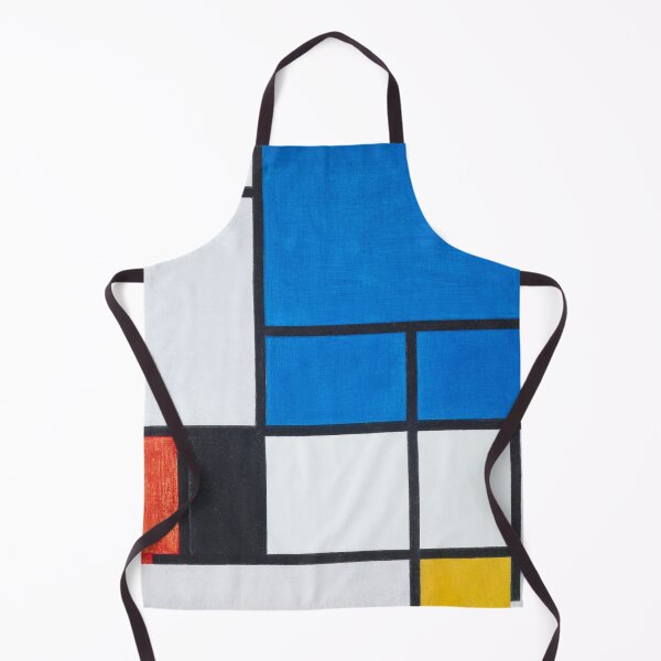 Item preview, Composition with Large Blue Plane, Red, Black, Yellow, and Gray by Piet Mondrian designed and sold by BossyCatHome.