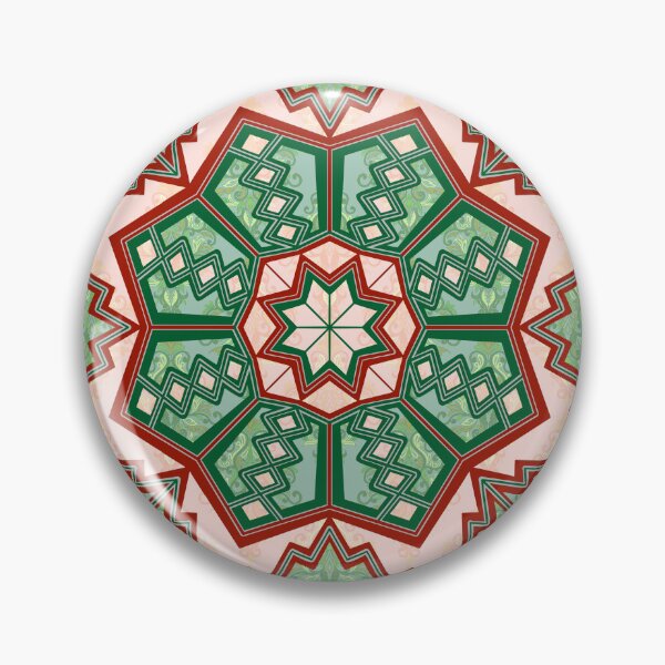 Item preview, Floral Snow Flake Tile Repeat Pattern   designed and sold by SemDesigns1.