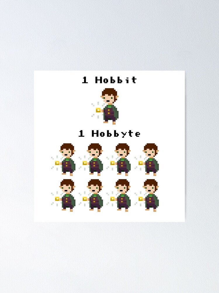 Thumbnail 1 von 3, Poster, Bit-Byte-Wortspiel-Design :D designt und verkauft von xatral.