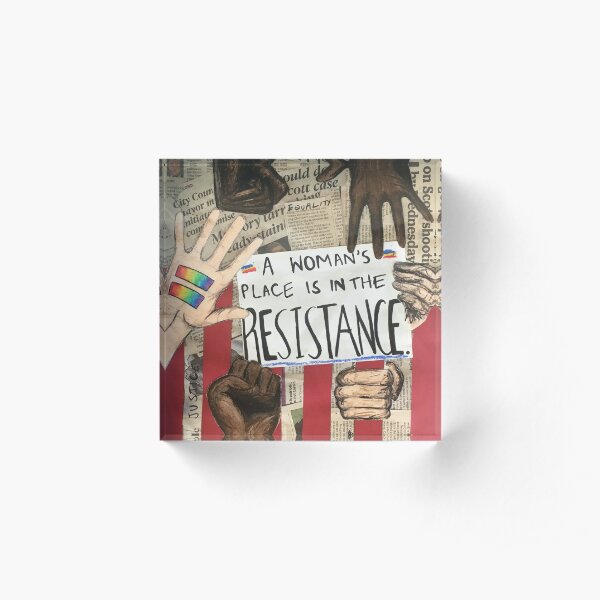 resist Acrylic Block