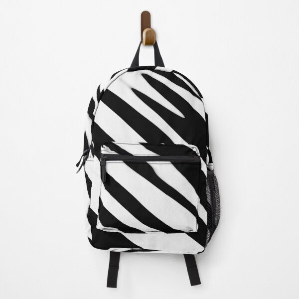 Item preview, Black white abstract zebra pattern designed and sold by DAHAS.