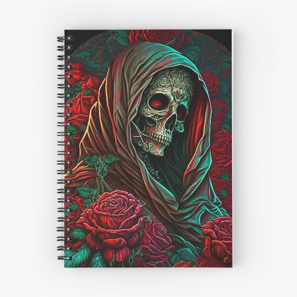 Item preview, Bosque Rosas Santa Muerte designed and sold by ingutted.
