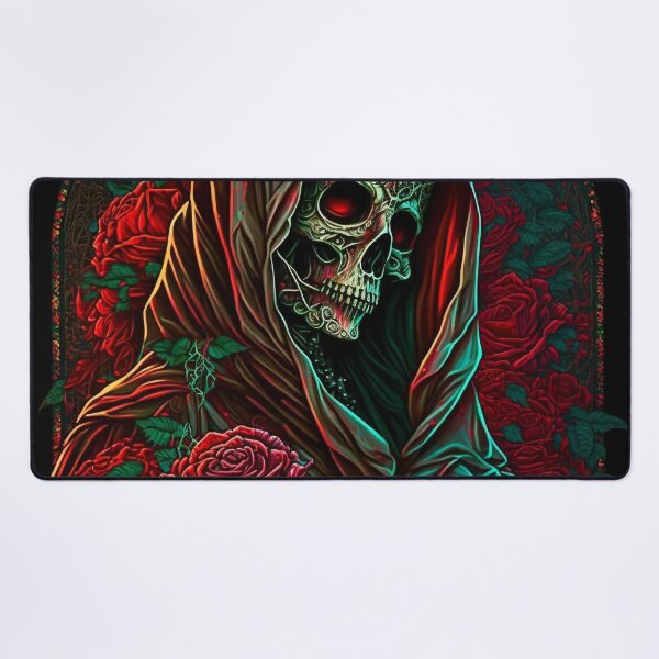 Item preview, Forest Roses Santa Muerte designed and sold by ingutted.