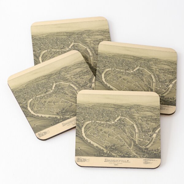 Item preview, Brookville, Pennsylvania (1895) designed and sold by allhistory.