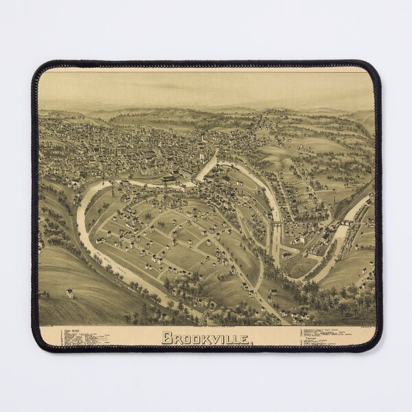 Item preview, Brookville, Pennsylvania (1895) designed and sold by allhistory.