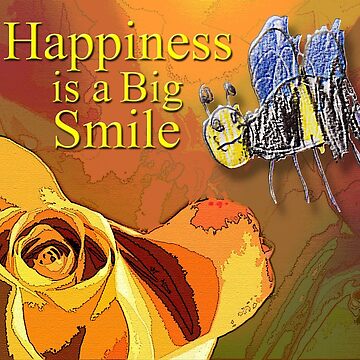 Artwork thumbnail, Happiness is a Big Smile by michaelasamples
