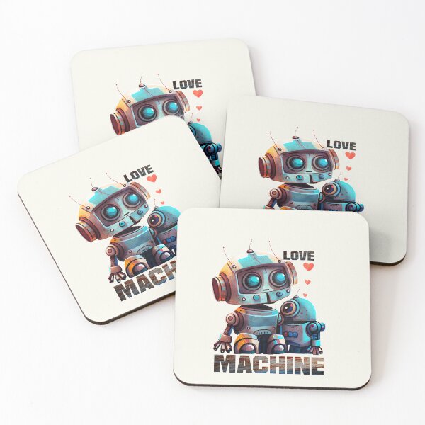 Item preview, Robot Love: Love Machine Very Cute designed and sold by DieselElkins.