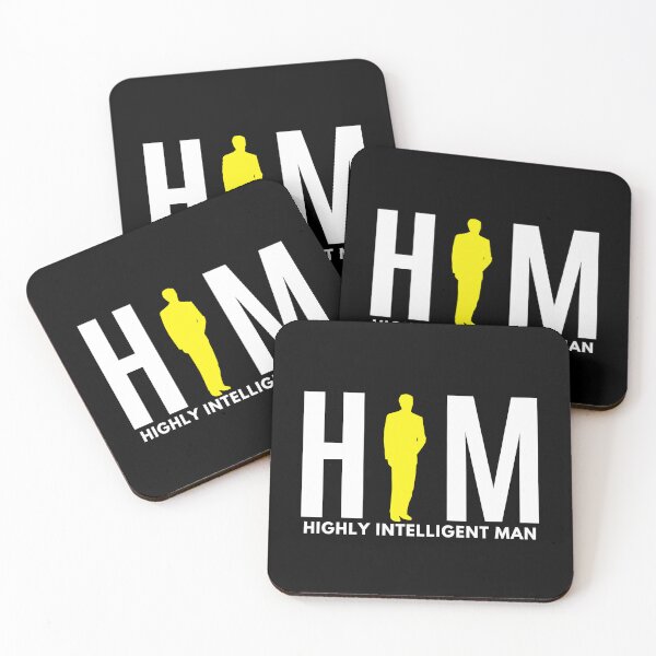 Item preview, Gender Identity | HIM Acronym | Highly Intelligent Man (Yellow)  designed and sold by ACRONYMSONLY.