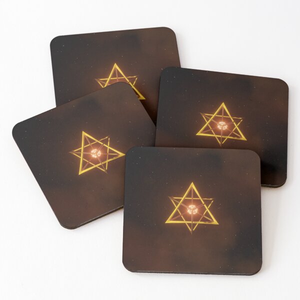 Item preview, Golden Merkabah - Carnelian designed and sold by André Cremers.