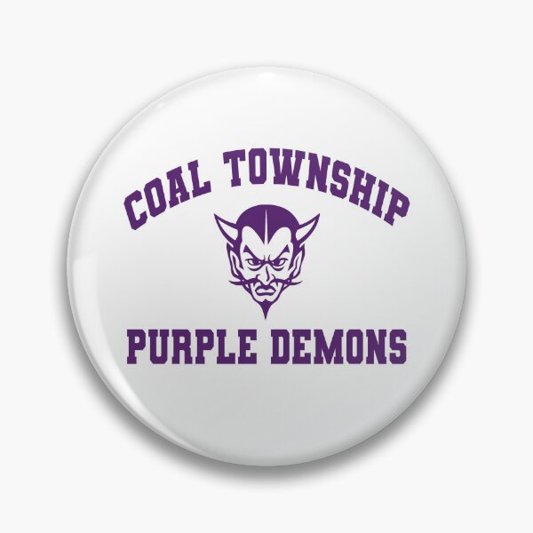 Item preview, Coal Township High School Purple Demons (Purple Logo) designed and sold by COALREGIONTEAMS.