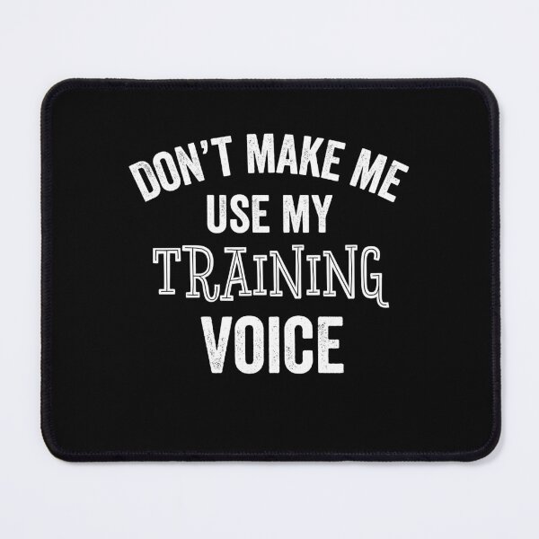 Item preview, Funny Training Voice Trainee Fitness Coach Learning Gift designed and sold by carlhunt99.