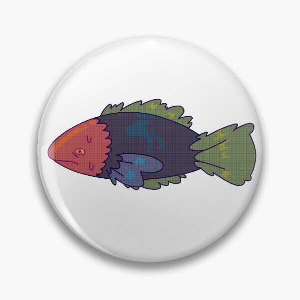 Item preview, tired fish designed and sold by WerewolvesLobby.
