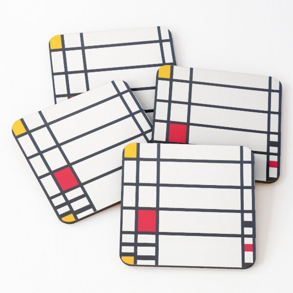 Item preview, Trafalgar Square (1939–1943) by  Piet Mondrian designed and sold by BossyCatHome.