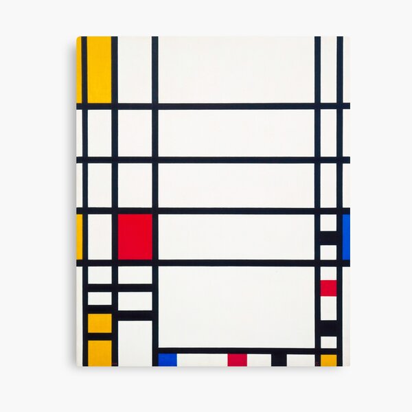 Item preview, Trafalgar Square (1939–1943) by  Piet Mondrian designed and sold by BossyCatHome.