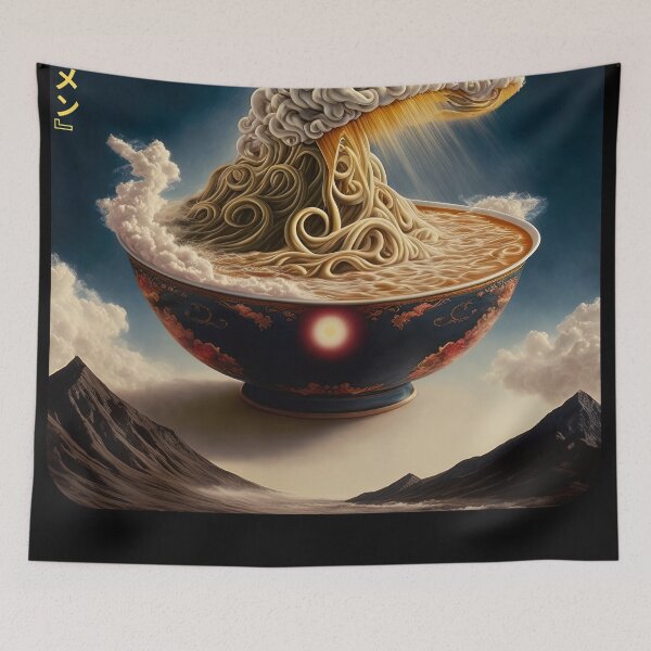 Item preview, Ramen - Noodles of enlightenment (no text) designed and sold by ai-datamancer.