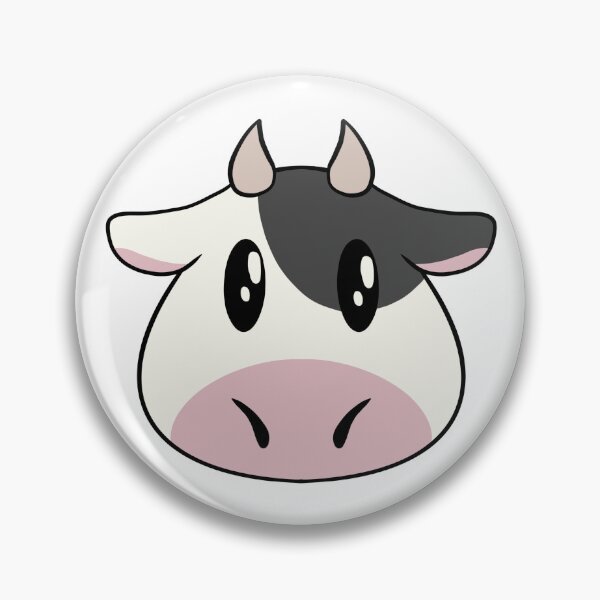 Item preview, Stylized Cow Sticker designed and sold by ConjuredCowShop.