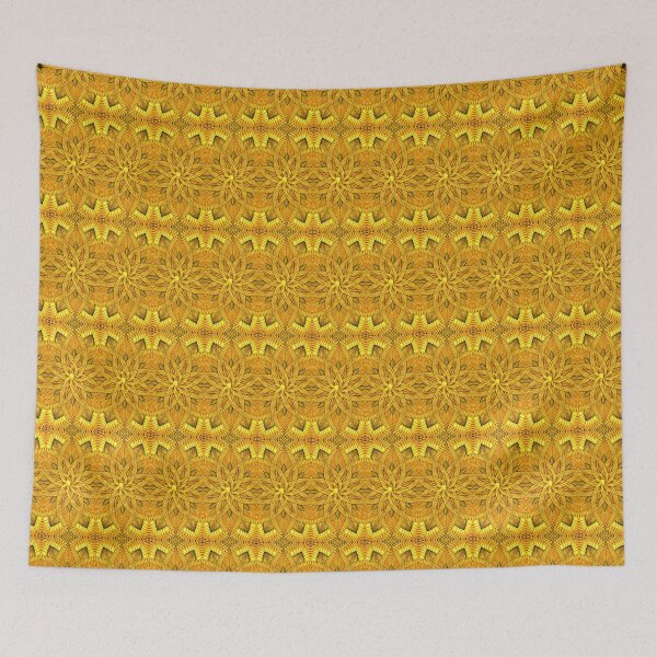 Item preview, Golden Yellow pattern  designed and sold by Akashdigiart.