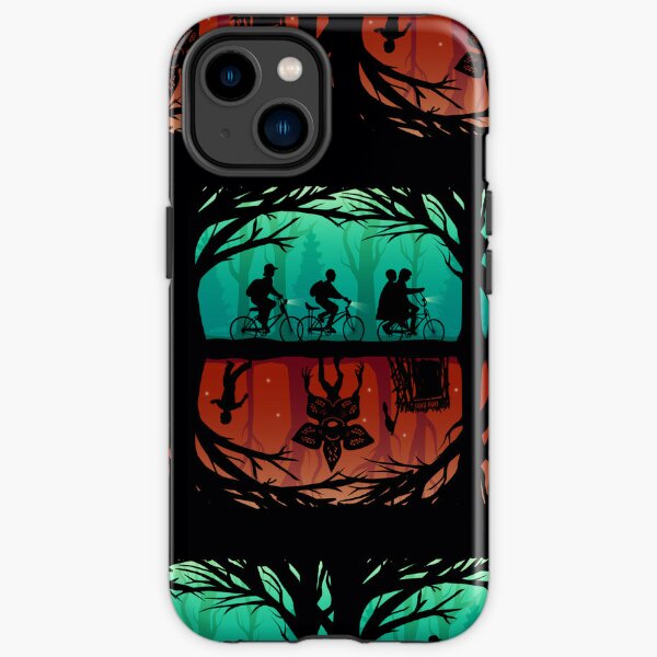 Stranger Things - The Upside Down and Hawkins iPhone Tough Case