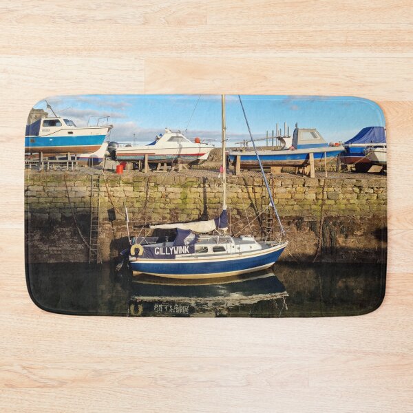 Item preview, Boats and their reflections in Dysart Harbour  designed and sold by S-and-W-4ever.