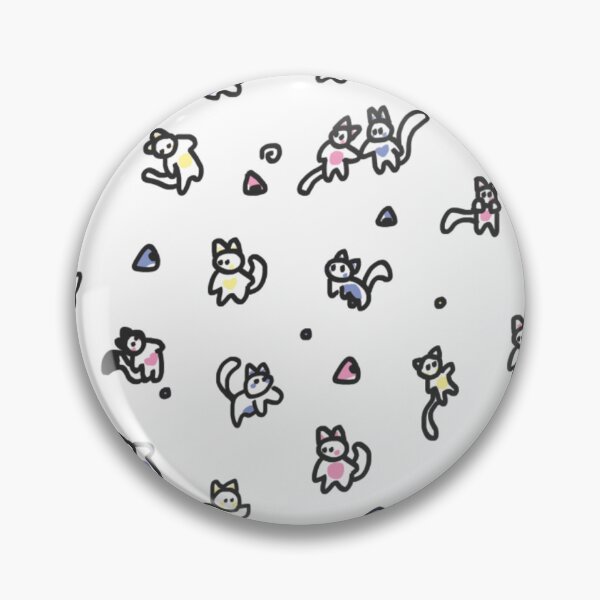 Item preview, Cute Chaotic Onigiri Cat Pattern (Wide) designed and sold by milksell.