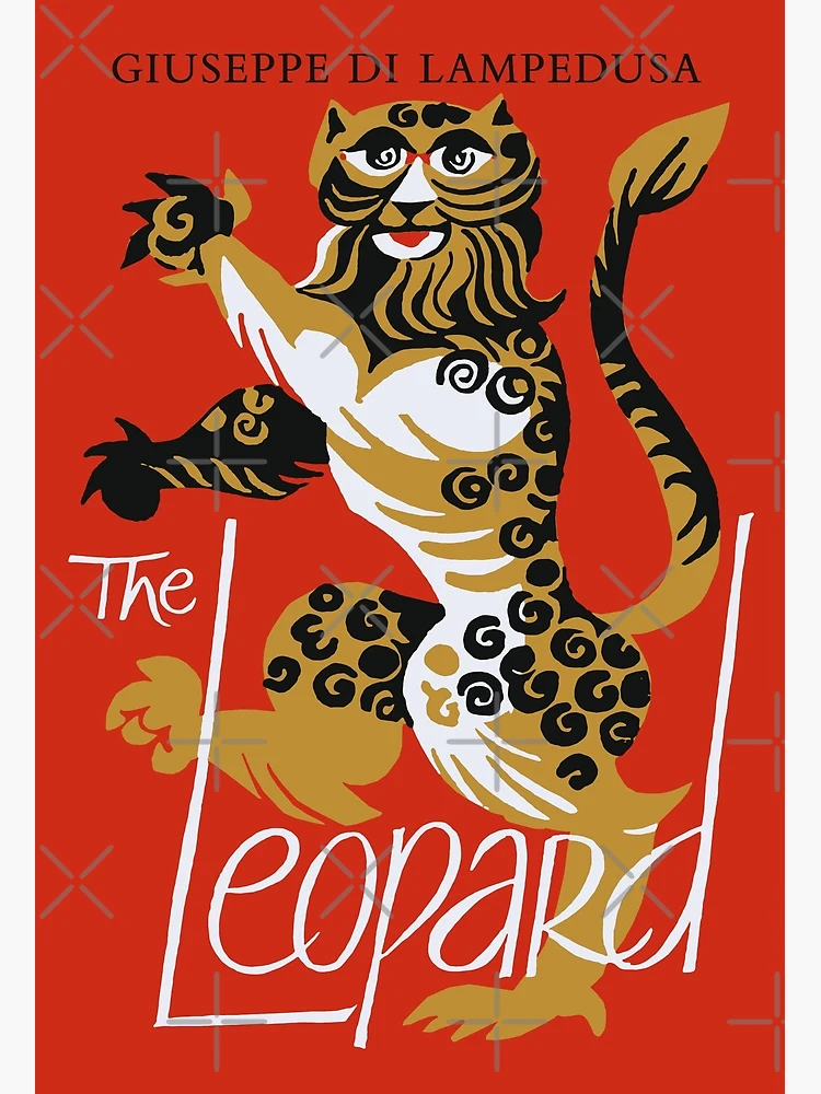 The Leopard Vintage Book Cover (1960) Poster for Sale by Lit-Looks