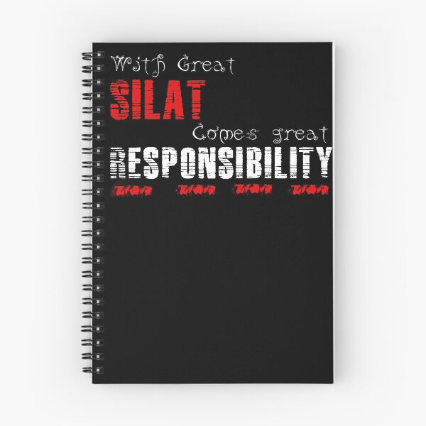 Item preview, With great Silat comes great responsibility designed and sold by MartialArtsNerd.