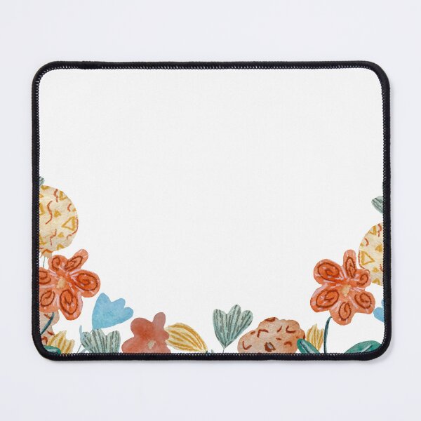 Item preview, Border flower colors party a watercolor sketch designed and sold by Yana Mustafina | Boho Soulful Designs.
