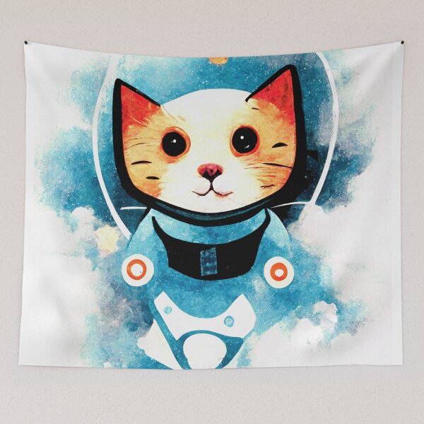 Item preview, Astronaut Cat designed and sold by WaveDance.