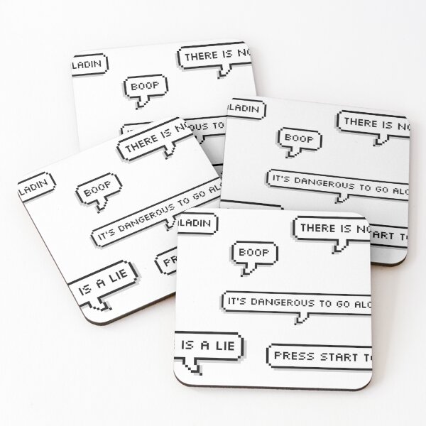 Item preview, Classic Video Game quotes sticker pack designed and sold by Organic Creeps.