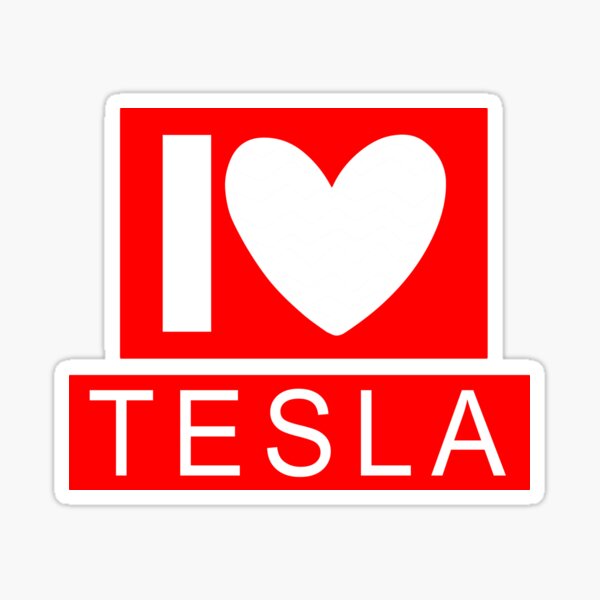 Artikel-Vorschau von I Heart Tesla, designt und verkauft von Bornint Designs.