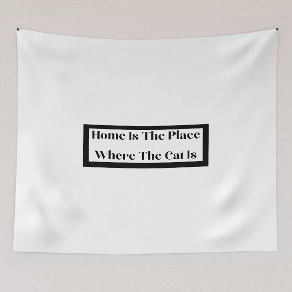 Item preview, Home Is The Place Where The Cat Is designed and sold by erion-store.