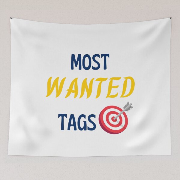 Item preview, most wanted tags designed and sold by Itsforyou1.