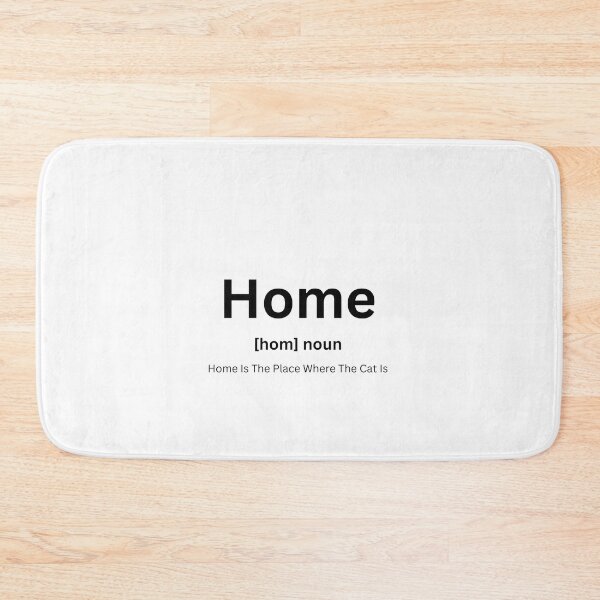 Item preview, Home Is The Place Where The Cat Is designed and sold by erion-store.