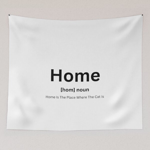 Item preview, Home Is The Place Where The Cat Is designed and sold by erion-store.