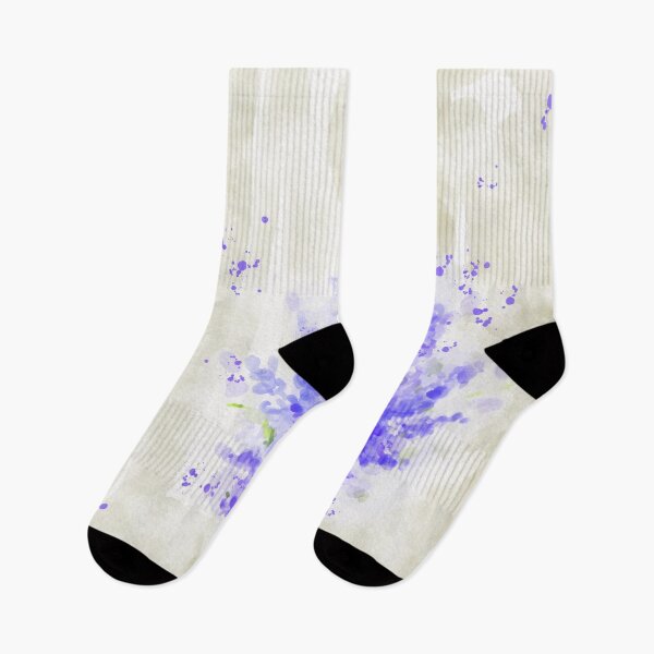 Item preview, Purple  Flowers painting floral watercolor art lavender flowers painting designed and sold by Tamarioniart.