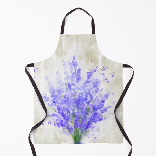 Item preview, Purple Flowers painting floral watercolor art lavender flowers painting designed and sold by Tamarioniart.