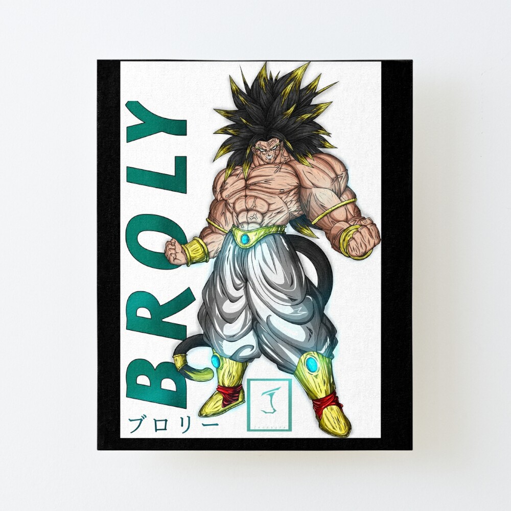 Corrupted Super Saiyan 5 BROLY, Dragon Ball NEW AGE INSPIRED Canvas Print  for Sale by Quietyou