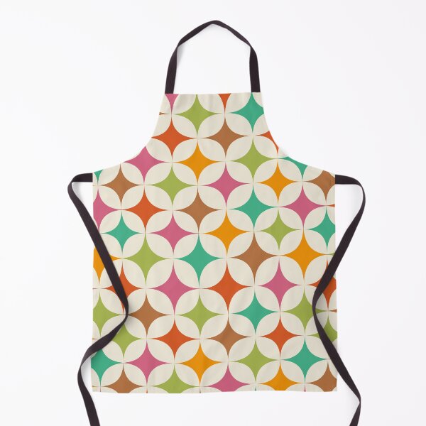Item preview, Colorful Mid Century Retro Stars Pattern designed and sold by Yasminepatterns .