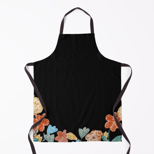 Artikelvorschau, Border flower colors party a watercolor sketch black entworfen und verkauft von Yana Mustafina | Boho Soulful Designs.