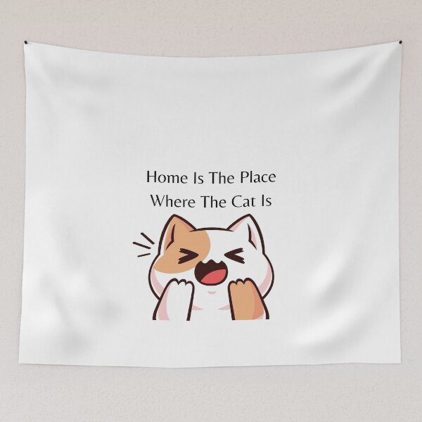 Item preview, Home Is The Place Where The Cat Is designed and sold by erion-store.