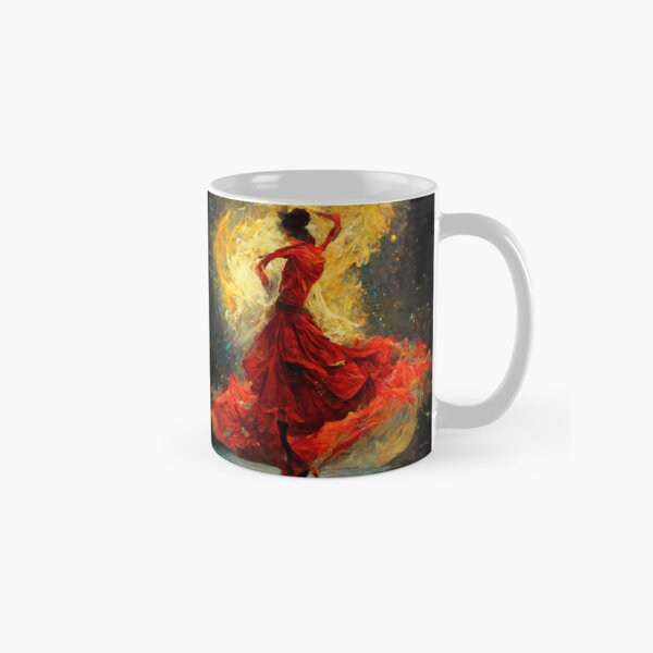 Vista previa del artículo con la obra «Bailaora Flamenca», diseñado y vendido por WaveDance.