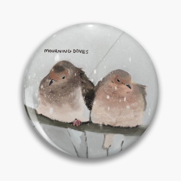 Item preview, Mourning Dove Couple Digital Painting designed and sold by milksell.