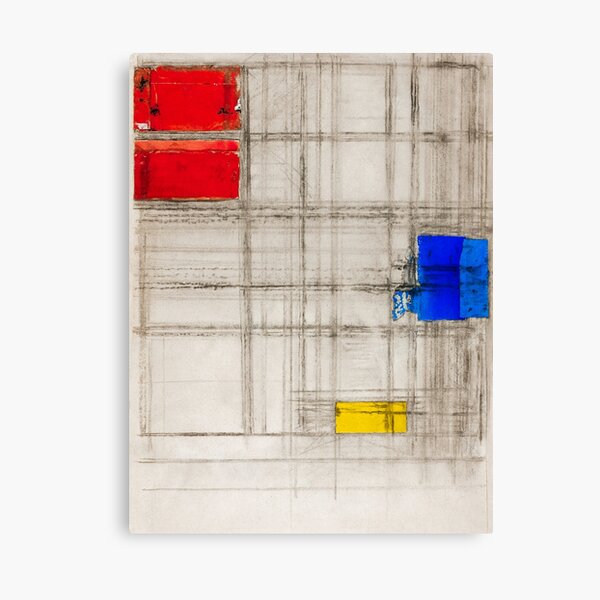 Item preview, Study for a Composition (1940–1941) by Piet Mondrian designed and sold by BossyCatHome.