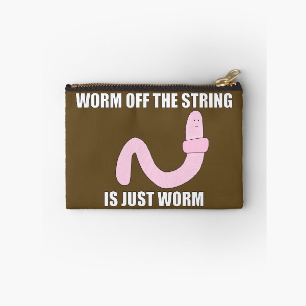 Item preview, Worm off the string - It's just worm designed and sold by NonbinarySarah.