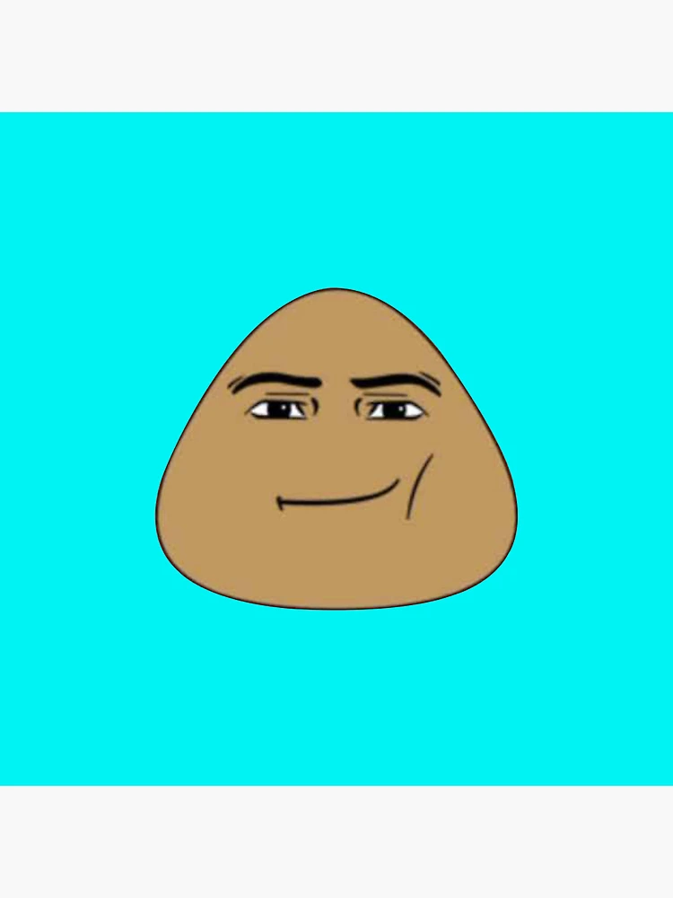 Pou Roblox Face Magnet for Sale by Kirboos