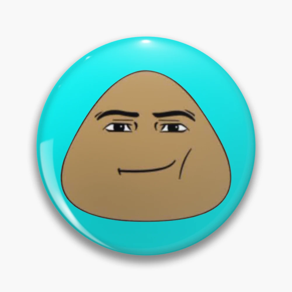 Pou Roblox Face Magnet for Sale by Kirboos