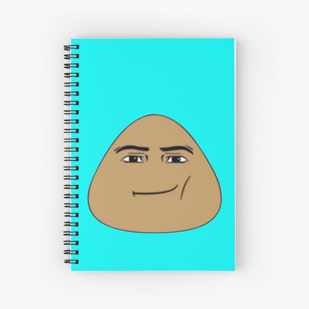 Pou Meme Spiral Notebook for Sale by tttatia