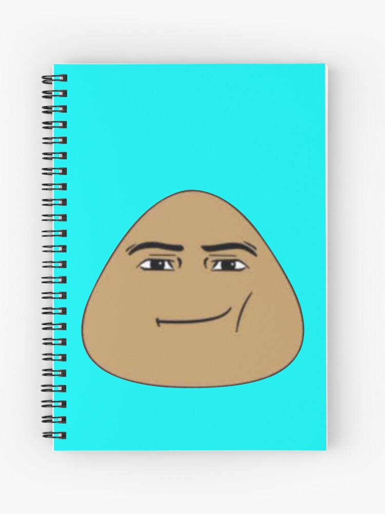 Pou Meme Spiral Notebook for Sale by tttatia