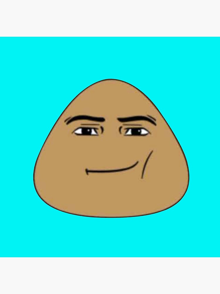 Pou Meme | Throw Pillow