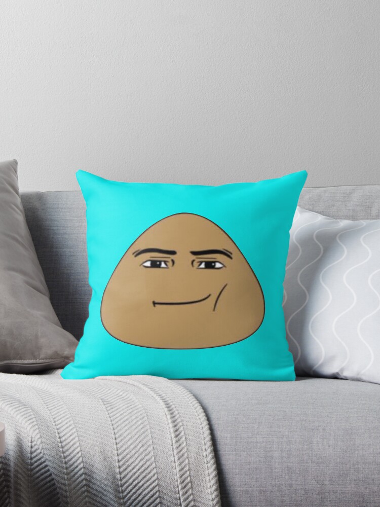 Pou Meme | Throw Pillow